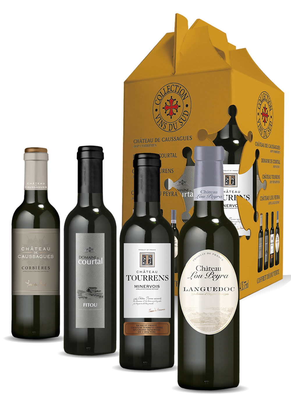 Kit vinhos franceses: collection vins du sud - Vivavinho