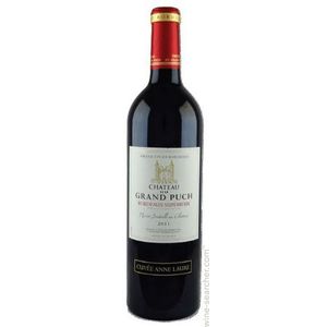 Vinho Tinto Francês Chateau Du Grand Puch Bordeaux Superior 750ml
