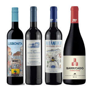 Kit de Vinhos Tintos Portugueses Seleção Tradição Portuguesa 750ml