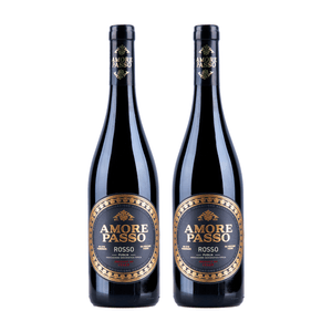 Kit de Vinhos Tintos Italianos Amore Passo 2 garrafas 750ml
