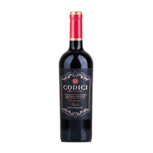 Vinho Tinto Italiano Codici Masserie Primitivo Puglia 750ml