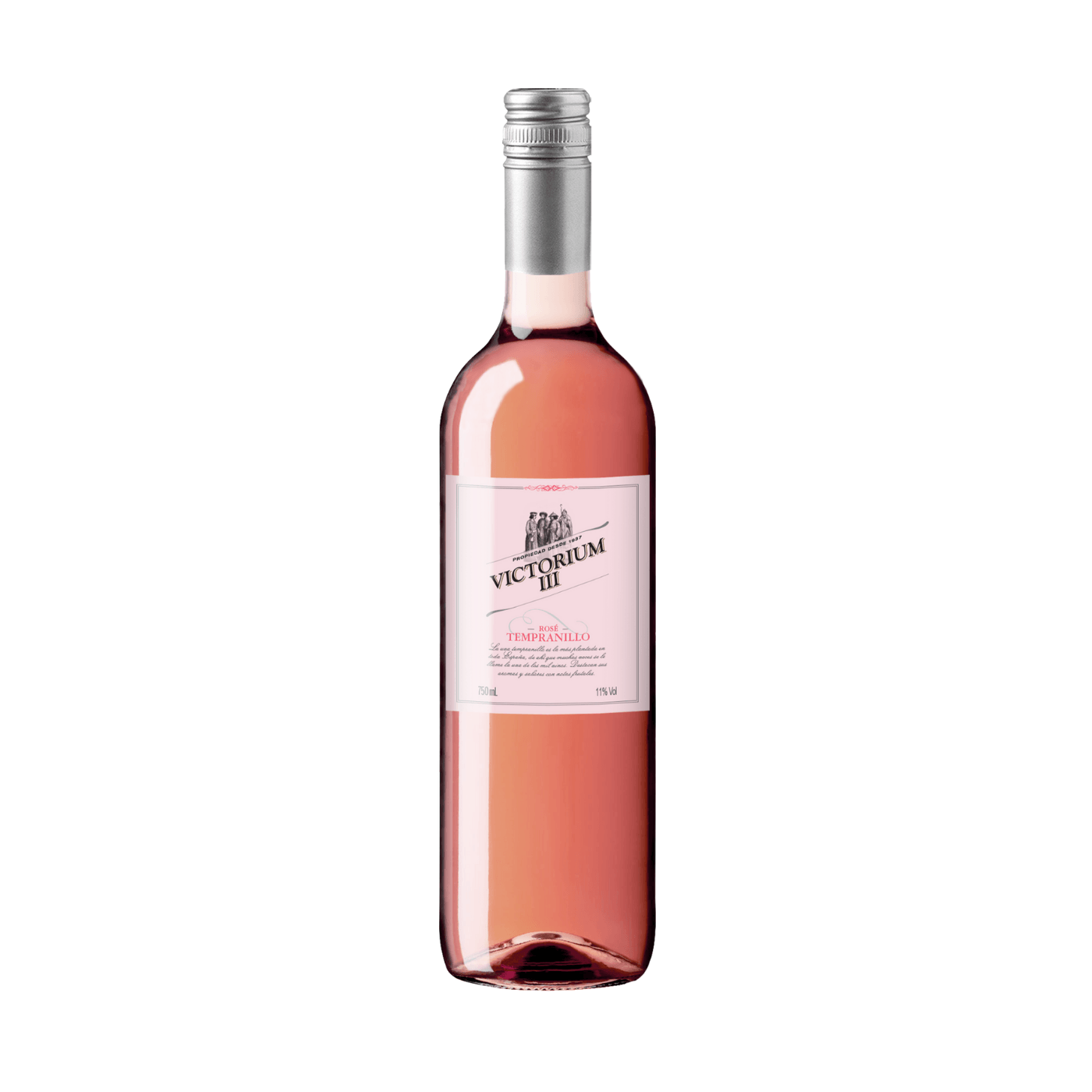 Vinho Rosé Espanhol Victorium III 750ml