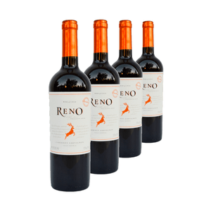 Kit de Vinhos Chilenos Reno Cabernet Sauvignon 4 garrafas 750ml