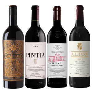 Kit de 4 Vinhos Tintos Espanhóis Reis da Espanha