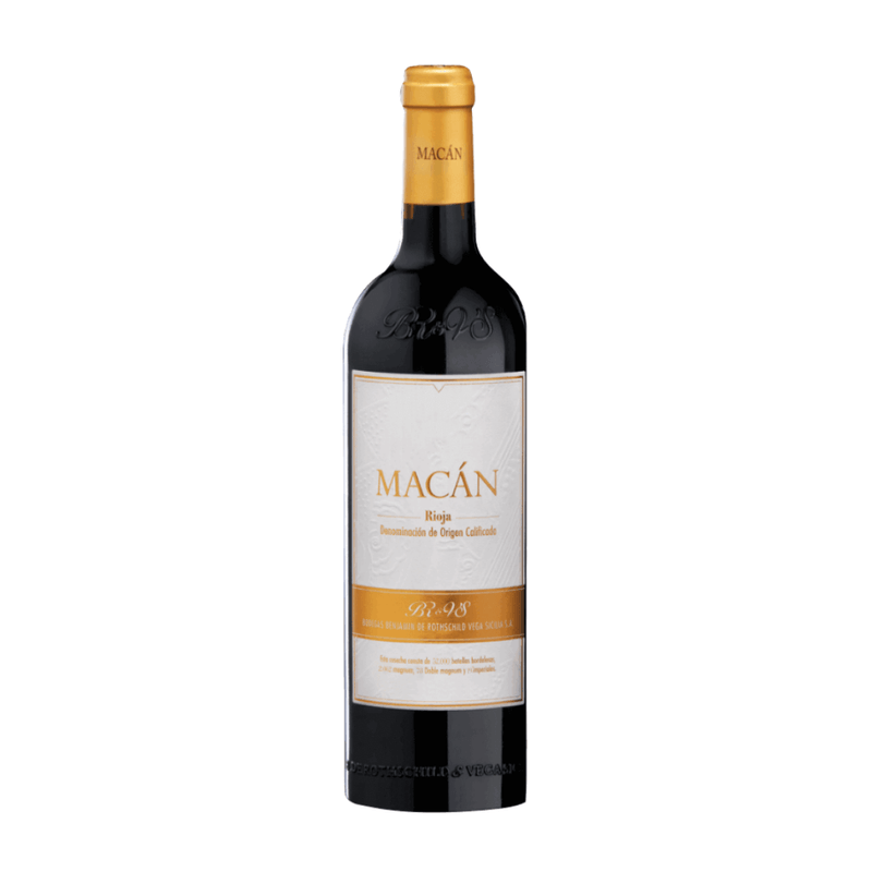 Vinho Vega Sicilia Tinto Seco Espanha Macán Tempranillo 2015 750ml