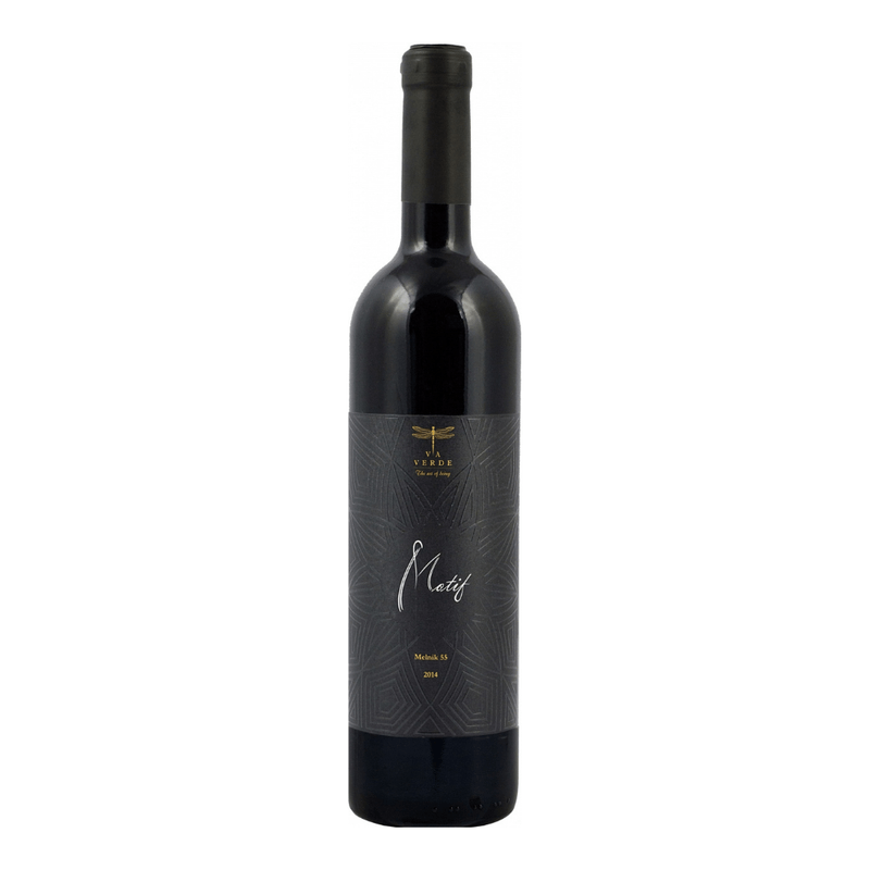 Vinho Tinto Búlgaro Motif Premium Melnik 55 750ml - Vivavinho