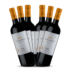 Kit de Vinhos Tintos Kaiken Estate Malbec c/6 garrafas 750ml