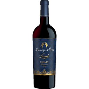 Vinho Tinto Americano Ménage á Trois Lavish Merlot 750ml