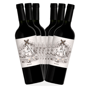 Kit de Vinhos Tintos Cordero Con Piel de Lobo Malbec c/6 garrafas 750ml