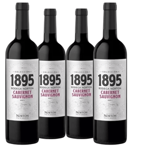 Kit de Vinhos Tintos Argentinos Norton 1895 c/ 4 garrafas 750ml