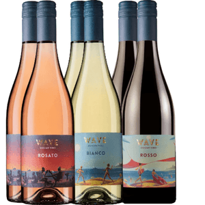 Kit de Vinhos Italianos Settesoli Wave Mix 6 garrafas 750ml