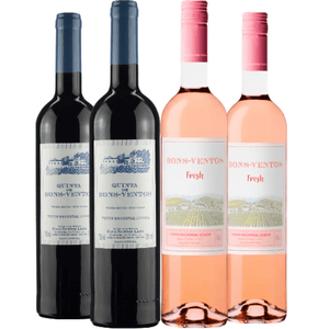 Kit de Vinhos Portugueses Quinta de Bons Ventos 750ml