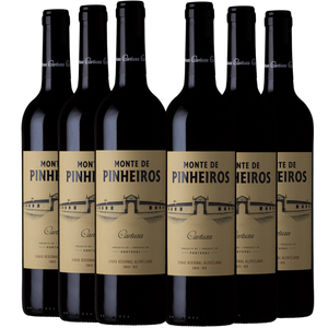Kit de Vinhos Tintos Cartuxa Monte de Pinheiros c/6 garrafas 750ml