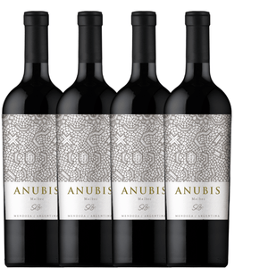 Kit de Vinhos Argentinos Anubis Malbec 4 Garrafas 750ml