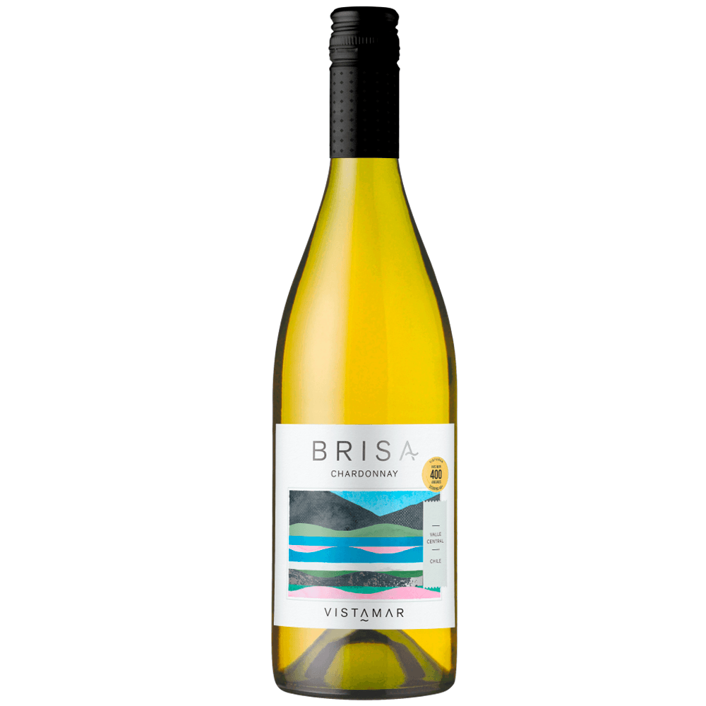 Vinho Vistamar Branco Seco Chile Brisa Chardonnay 750ml