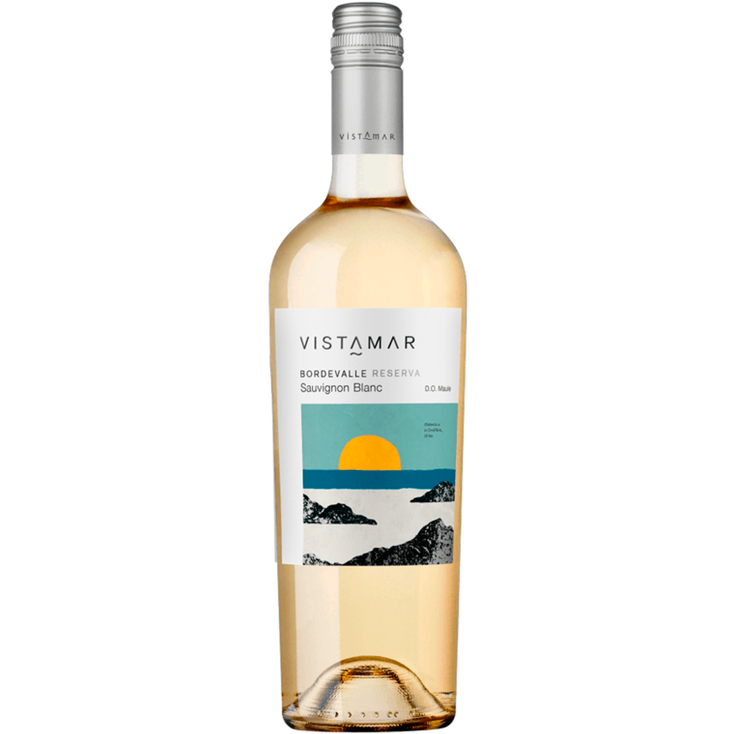 Vinho Vistamar Branco Seco Chile Bordevalle Reserva Sauvignon Blanc 750ml
