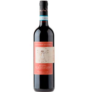 Vinho Tinto Italiano Leonardo da Vinci Rosso di Montalcino 750ml