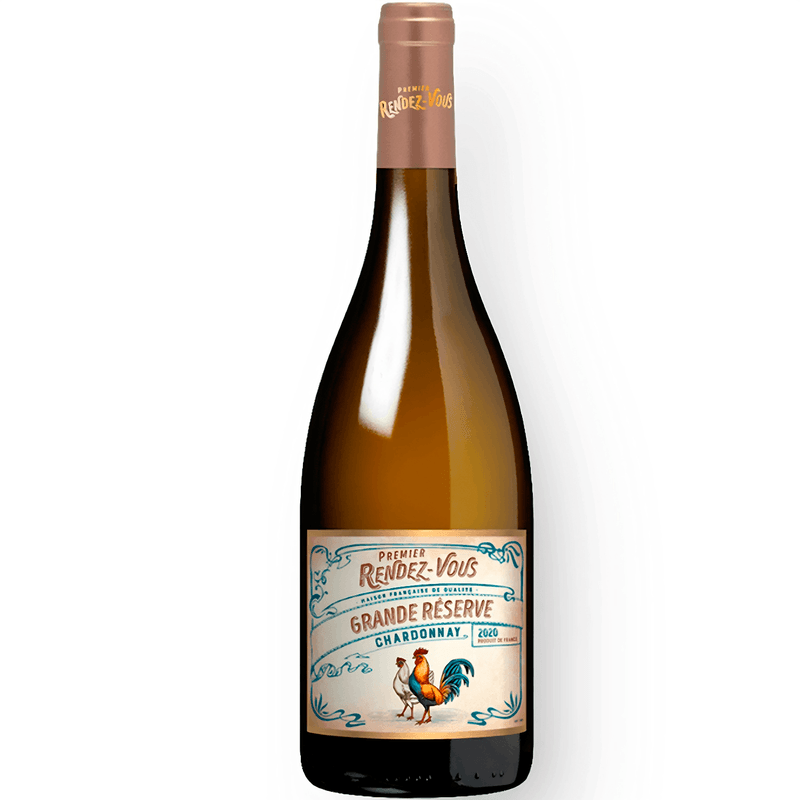 Vinho Premier Rendez-vous Branco Seco França Grande Réserve Chardonnay 750ml