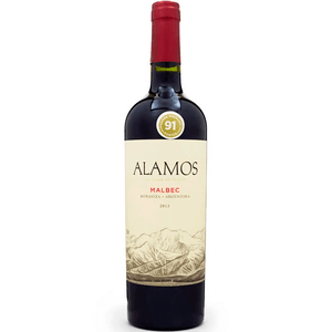 Vinho Tinto Argentino Alamos Malbec 750ml