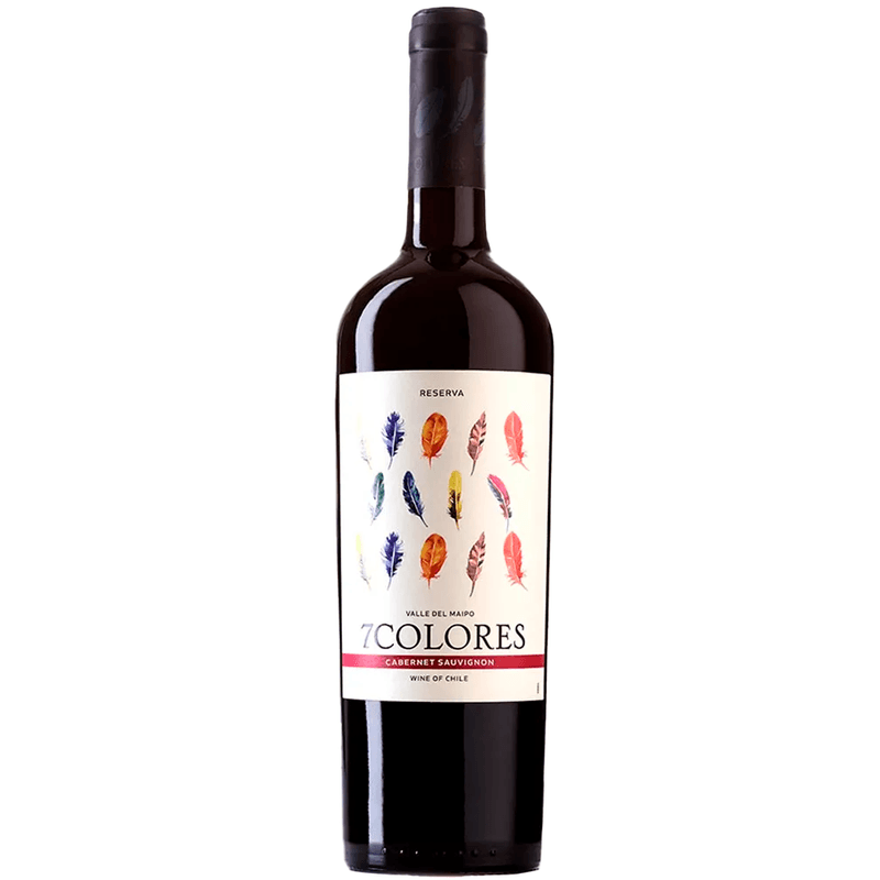 Vinho 7 Colores Tinto Seco Chile Reserva Cabernet Sauvignon 750ml