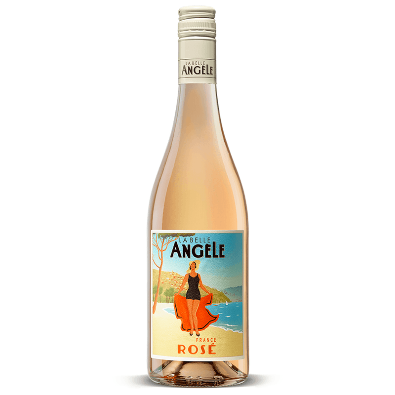 Vinho La Belle Rosé Seco França Angèle Grenache 750ml