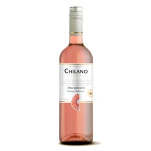 Vinho Rosé Chileno Chilano Pink Moscato 750ml