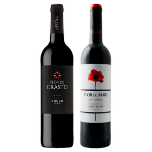 Kit 2 Vinhos Portugueses Flor de Crasto/ Flor de Maio