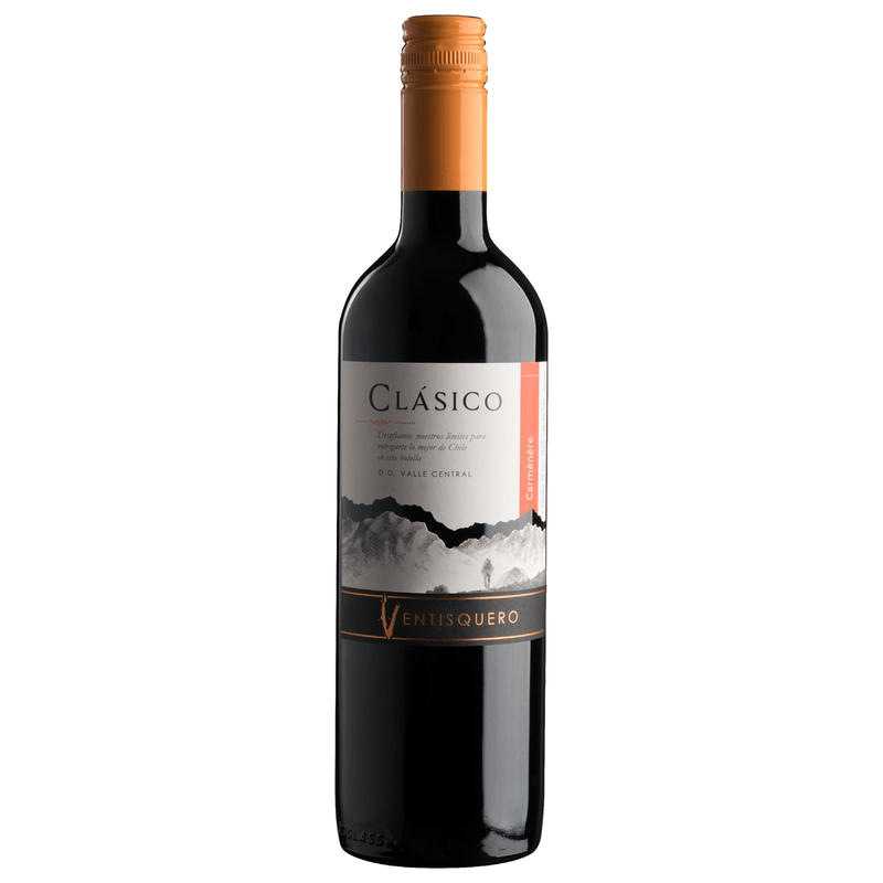 Vinho Ventisquero Tinto Seco Chile Clásico Carménère, Syrah 750ml