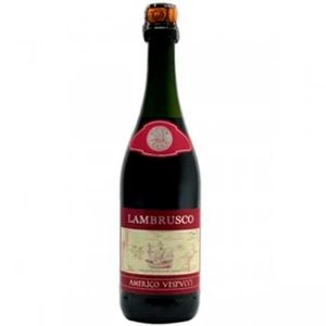 Frisante Tinto Italiano Amerigo Vespucci Lambrusco Dell Emilia Rosso IGT 750ml