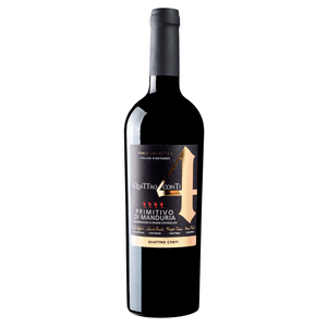Vinho Tinto Italiano Quattro Conti Primitivo di Manduria DOCG 750ml