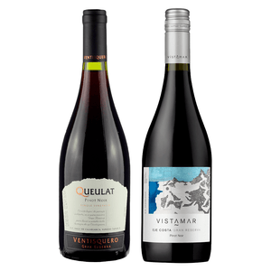 Kit 2 Vinhos Chilenos Gran Reserva Ventisquero Queulat Pinot Noir/ Vistamar EJE Pinot Noir