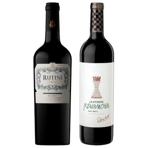 Kit 2 Vinhos Argentinos Malbec Rutini Coleccion/ La Primera Revancha