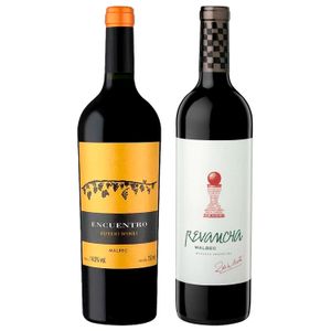 Kit 2 Vinhos Chilenos Rutini Encuentro/ Revancha Malbec