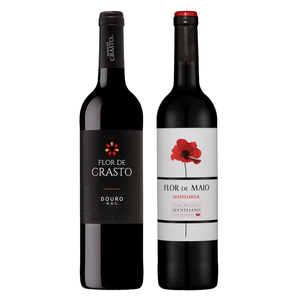 Kit 2 Vinhos Portugueses Flor de Crasto/ Flor de Maio